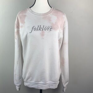 Authentic Merch Taylor Swift Folklore Album Sweatshirt